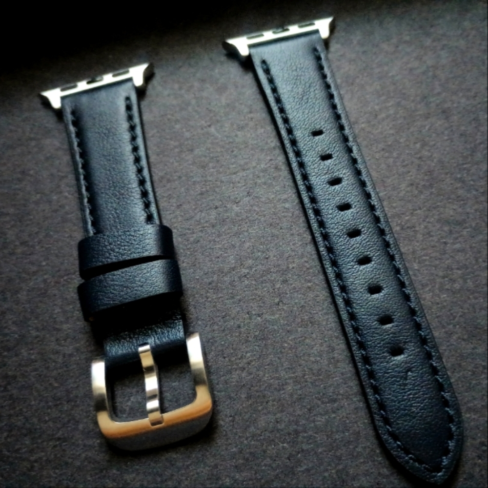 🎥⌚ Insane video 👉🏾 Last one | Shinola 20mm - Leather Apple Watch Strap